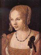 Albrecht Durer A Young lady of Venice oil